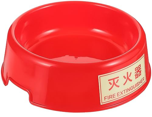 Baluue Feuerlöscherständer Feuerlöscherhalter Feuerlöscher-Unterstützung Feuerlöscher-Basis Feuerlöscher Schrank Feuerlöscher Haken Kit Fluoreszenz Kunststoffbedarf