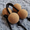 NEDLON 4 STK Aslatua Handperkussion Instrumente Asalato-Shaker Handrassel Kashaka Rhythmischer Ball Musik-Ei Afrikanisch Für Partys