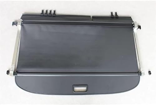 KORSE Auto Laderaumabdeckung FüR Volkswagen VW Tiguan 2017-2022, Einziehbare wasserdichte Hintere Kofferraumabdeckung Security Schutz Rollo