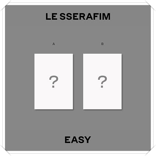 Dreamus LE SSERAFIM - 3rd Mini Album Easy [Weverse Albums ver.] (B Unit ver.)