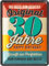 LANOLU Blechschild 30 Schild Geburtstag - 30er Schild ORIGINAL - Deko 30 Geburtstag Mann, 30 Geburtstag Deko, lustiges Geburtstagsschild 30 als Geburtstagskarte 30 - Metallschild 15x20cm