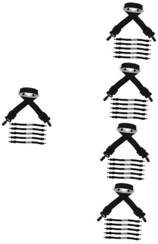 Angoily 5sets Robuste Harte Hut Kinnriemen Kinnriemen Kinn Liner Kinnriemen 6 Stücke * 5