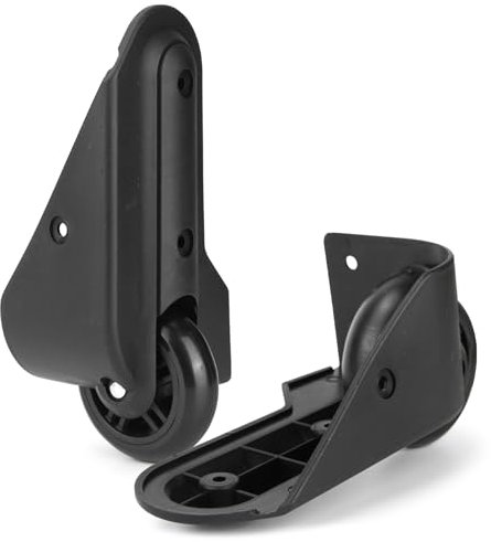 Volein 1 Pair Kofferrollen Gepäck Ersatzräder Gummi Koffer Ersatzräder Ersatzrollen(VD047)