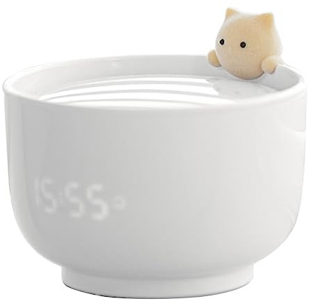 Kitty Digital Wecker Geschenke LED Nachtlicht Schafft Wärme Touch