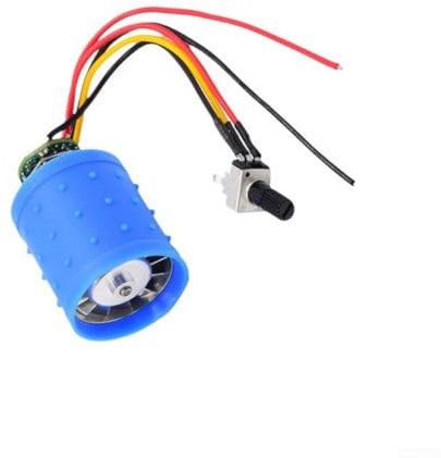 Besttoolifes DC Brushless Motor, DC Brushless Turbo Fan Motor High Speed Aluminum Alloy Impeller Ducted Brushless Motor for Remote Control Model(12V)