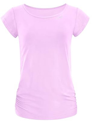 Winshape Damen Functional Light and Soft Kurzarmshirt Aet130ls, Ultra Style T-Shirt, Lavender Rose, S EU