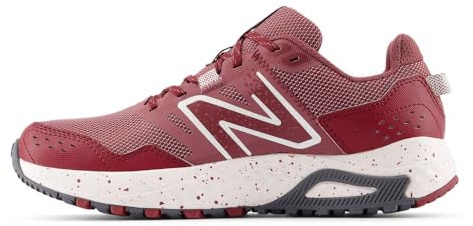 New Balance Womens 410 V8, Washed Burgundy/Monarch Burgundy/Permafrost, 8 UK