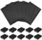 ViEinkaufen 500 Pcs Soft Card Sleeves,66 x 91 mm Standard Size Sleeves for Trading Cards,MTG,TCG,Sports Card,Game Cards(Black)