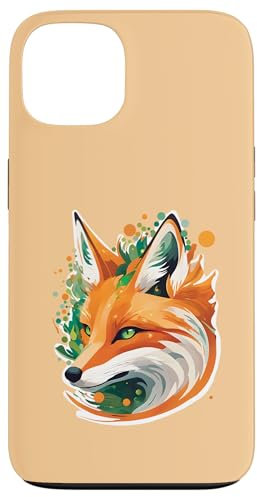 Custodia per iPhone 13 Fuchs 128 - Peluche a forma di animale, da donna, per bambini, da uomo