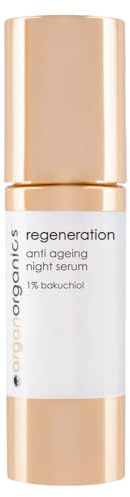 Regeneration Anti Ageing Night Serum with 1% Bakuchiol by Arganorganics