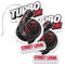 VmG-Store 2er Set Lufterfrischer Duftbaum Tuning fürs Auto Duftspender Air Freshener Duft lustiger Anhänger Design (139 Turbo On)