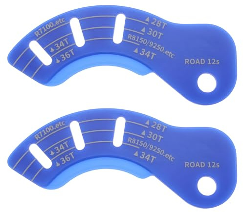 The Lord of the Tools 2Pcs Fahrrad Schaltwerk Getriebe Teller Einstellung Geeignet für RD-R9250/R8150 Straße 12s
