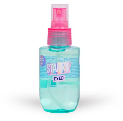 I Love Starry Eyed Perfumed Body Mist Enchanting Floral & Vanilla Scent Long-Lasting Lightweight Body Spray for Women 100ml