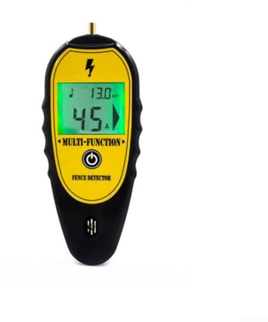 Elektrischer Zaun-Spannungsmesser, 15000 V Digitalanzeige, Weidezaun-Tester für Ranch-Nutztier-Farm-Strom-Spannungsüberwachung