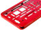 TAPORT® CAR REGISTRATION HOLDER FOR ANY CAR, VAN, TRUCK, TRAILER (PURE RED)