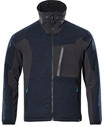 Mascot 17105-309-01009-2XL Strick-Jacke Mit Membran Größe in Dunkelmarine-Blau/Schwarz, 2XL