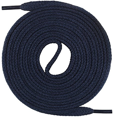 Mount Swiss Schnürsenkel flach 7mm Baumwolle – 12 Farben 18 Längen 45–200cm | Sneaker, Arbeitsschuhe, Wanderschuhe, Stiefel, 6-14 Ösen, Schuhbänder, Schuhriemen, shoelaces, Senkel, Damen Herren Kinder