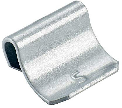 PERFECT EQUIPMENT 100x Haltefeder Schlaggewichte Alufelgen Typ84 5g Silber | Haltefeder Auswuchtgewichte Alufelgen Schlaggewichte Alu