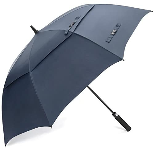 G4Free 47/54/62/68 Inch Ombrelli da Golf Aperti Automatici Ombrelli a Stelo Impermeabile Antivento con Doppio Baldacchino Oversize di Grandi Dimensioni