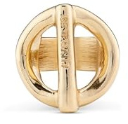 Uno de 50 Ring aus 18 Karat vergoldeter Metalllegierung