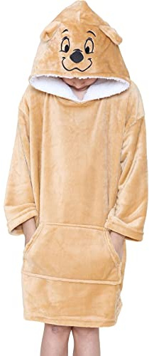 A2Z 4 Kids Hooded Snuggle Blanket Oversized - Snuggle 950 Dog_.Kids