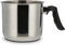 Level One Topf Kochtopf Milchtopf 14 cm Induktion, Edelstahl unbeschichtet | 12 cm hoher Rand, 1,5 Liter Volumen | spülmaschinengeeignet, für alle Herdarten geeignet