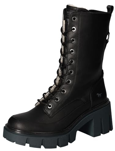 Mustang Damen 1471-601 Stiefel, schwarz, 41 EU