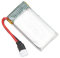 Li Akku 3,7V 400mAh Lange Ausdauerentladung 25C Perfekte Passform Hohe Leistung 3,7V 400mAh Lithium Ionen Akku für ferngesteuertes Flugzeug