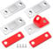 Magnetic Door Catch, 2 Pack Ultra Thin Cabinet Door Magnets Self Adhesive Magnetic Strips Cupboard Catches Magnet Latch Catch for Wardrobe Closet Cupboard Door Closing