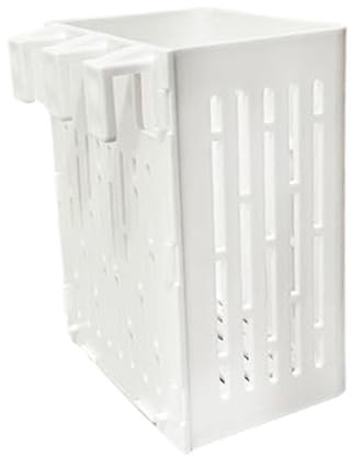 JISADER Porte-Plante d'aquarium Suspendu, boîte de Tasse de jardinière pour la Culture de Plantes aquaponiques, Blanc