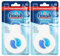 Finish Dishwasher Freshener 60 washes Pack of 2 Fresh Scent Odour Control Bad Smell Eliminator Long Lasting Deodorant with Welari Thank You Card | (2pack) (2kg)