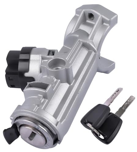 Merautop SJ Cerradura de encendido de 5 polos con 2 llaves, kit de repuesto para Ducato Boxer, accesorio de coche nº 1348421080,1361031080,1608501280, 4162.HN, 4162.SJ