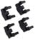 Air Fryer Accessories, Silicone Bumper Pads for Instant For Vortex, Pack of 4