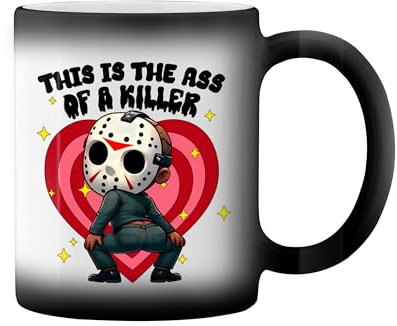 This Is The Ass Of A Killer Voorhees Black Magic Tasse Mug