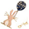 Yardenfun Bling Pin Strass Kaninchen Brosche Hase Brosche Pin Niedlichen Tierkreisgeschenke Prom Ballon Revers Stick Pin Krawatte Hut Brosche für Ostern Party Favor Liefert