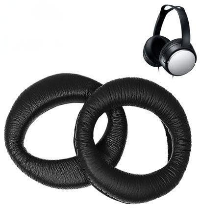 Cuscinetti auricolari di ricambio compatibili con cuffie Sony MDR-XD150, colore nero