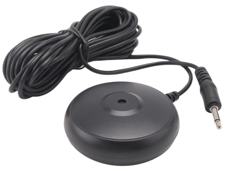 muqeu 3.5mm Plug Calibration Mic Measurement Microphone for Laptop and Desktop Computers