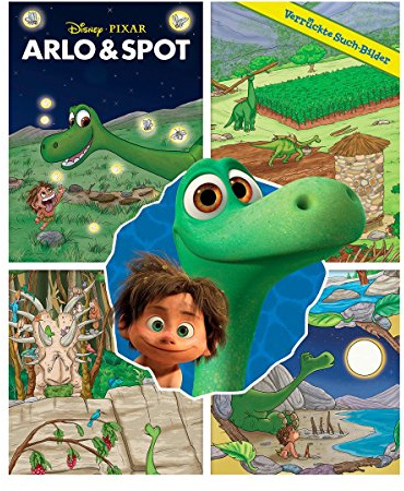 Arlo & Spot: The Good Dinosaur - Verrückte Such-Bilder, Hardcover-Wimmelbuch