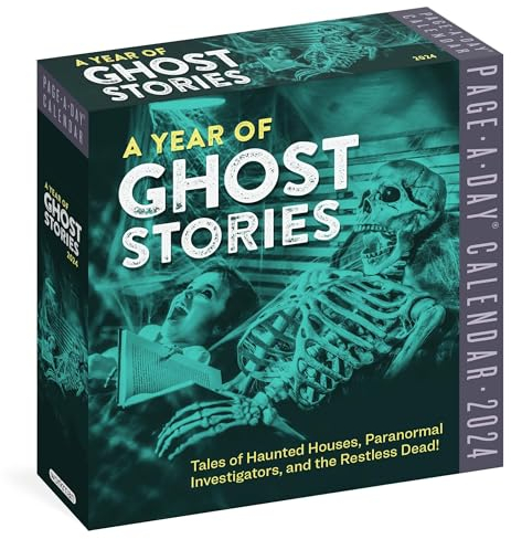 A Year of Ghost Stories Page-A-Day Calendar 2024: Tales of Haunted Houses, Paranormal Investigators, and the Restless Dead