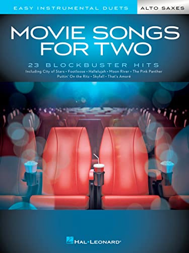 Movie Songs for Two Alto Saxes: Easy Instrumental Duets