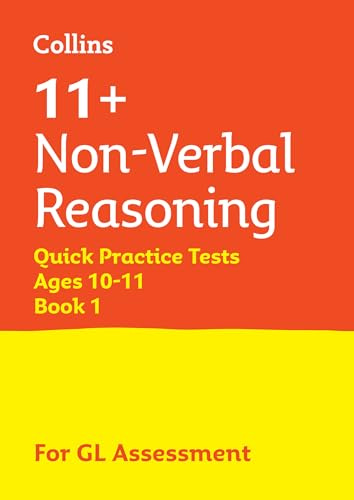 Letts 11+ Success – 11+ Non-Verbal Reasoning Quick Practice Tests Age 10-11 for the GL Assessment tests