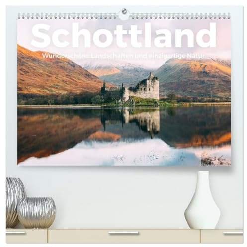 Schottland - Wunderschöne Landschaften und einzigartige Natur. (hochwertiger Premium Wandkalender 2026 DIN A2 quer), Kunstdruck in Hochglanz: ... Reise nach Schottland. (CALVENDO Orte)