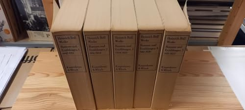 Werke. Romane und Erzählungen, 5 Bände (Werke 1-5)
