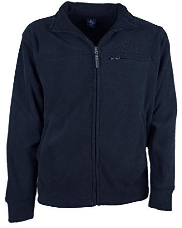 BE BOARD Felpa Uomo Pile Zip Lunga Art 9829 CONF Taglie Forti