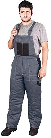 Reis Mmws_Sbxxl Multi Master gefütterte Schutzlatzhose, Grau-Schwarz, XXL Größe