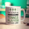 This is What An Awesome Tennis Player Looks Like Mug - 11oz Ceramic Cup