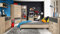 furniture24_eu Jugendzimmer Set YOOP Eckschrank Bett Schreibtisch Kommode Regal Hängeregal (Bett ohne Latterost/Matratze)