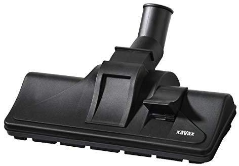 Xavax Staubsaugerdüse universal und flach (flexible Bodendüse für Teppich und Hartboden, Staubsaugeraufsatz 35 mm/Adapter 32 mm geeignet für alle Staubsauger, umlaufende Bürstenleiste, für Tierhaare)