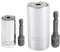 DIYARTS 4Pcs Clé à Douille Universelle 7-32mm Manchon Multifonctionnel Chrome Vanadium Alliage Magic Sleeve Portfolio Tools Sleeve Head