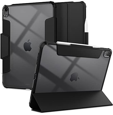 Spigen Funda Ultra Hybrid Pro Compatible con iPad Air 11 Pulgadas 7ª Generación M3 (2025) / iPad Air 6ª/5ª/4ª Generación 11/10.9 Pulgadas (2024/2022/2020) - Negro